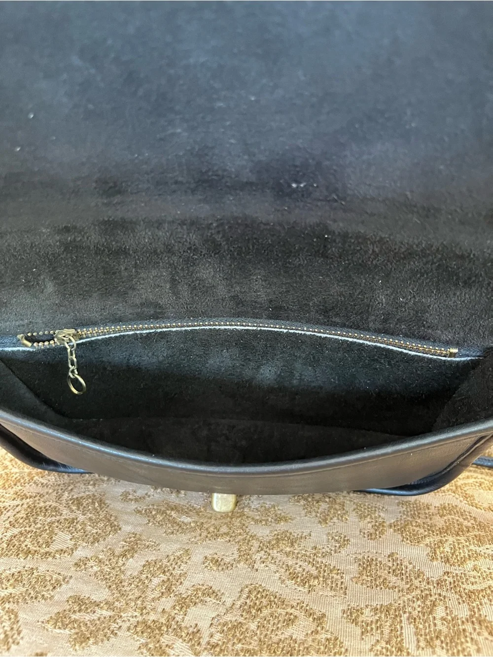 Vintage COACH Mini Clutch 9375 Precreed/Cartouche Black 1970’s New York City